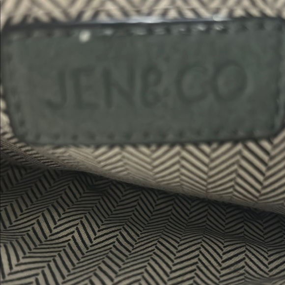 Gray Crossbody Bag with Tassel Detail and Adjustable Strap - Picture 4 of 11